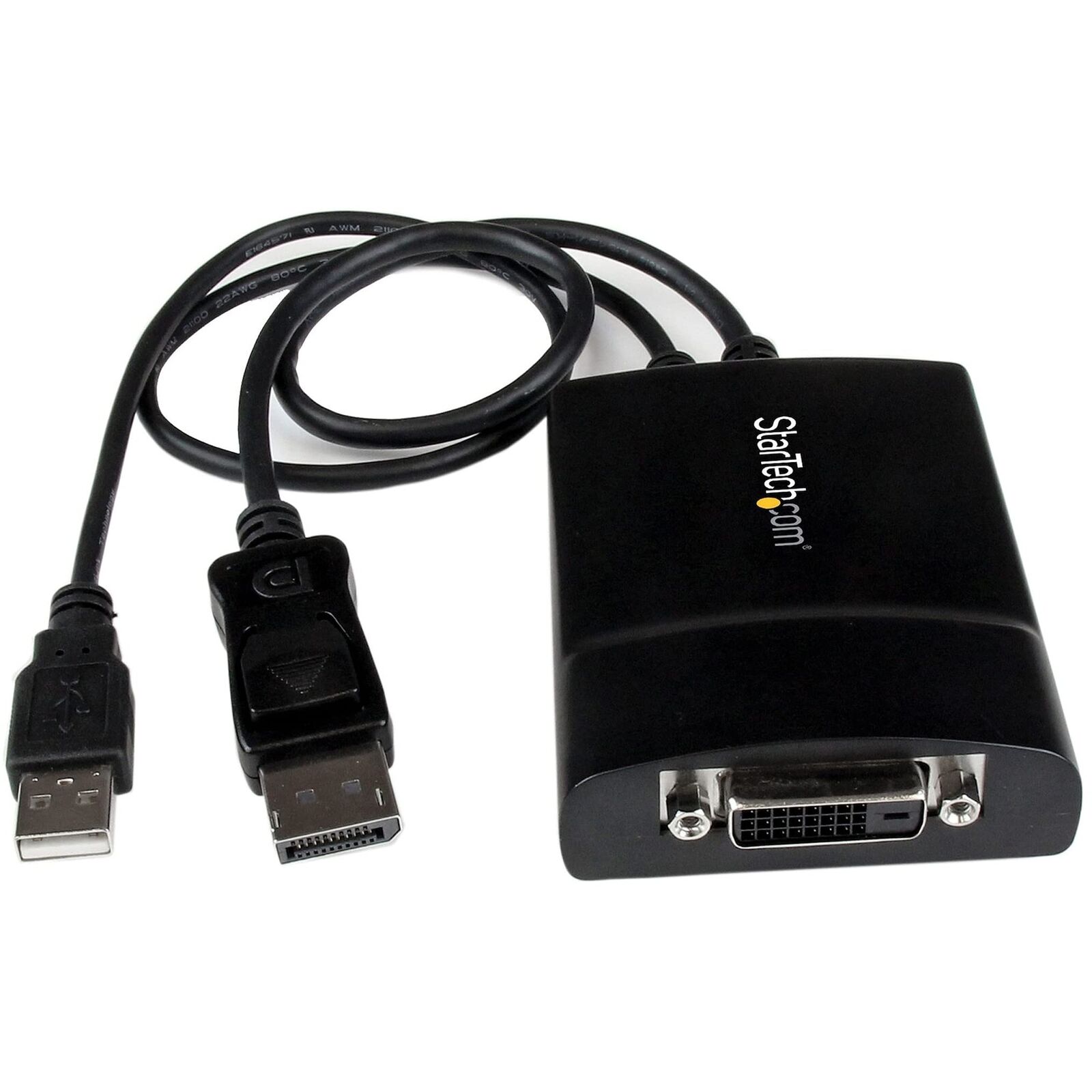 StarTech.com DisplayPort to DVI Dual Link Active Adapter - DisplayPort to DVI...