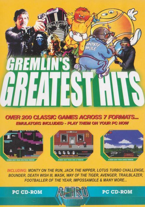 Retro Gamer Issue 2: Gremlin\'s Greatest Hits PC CD-ROM over 200 classic games