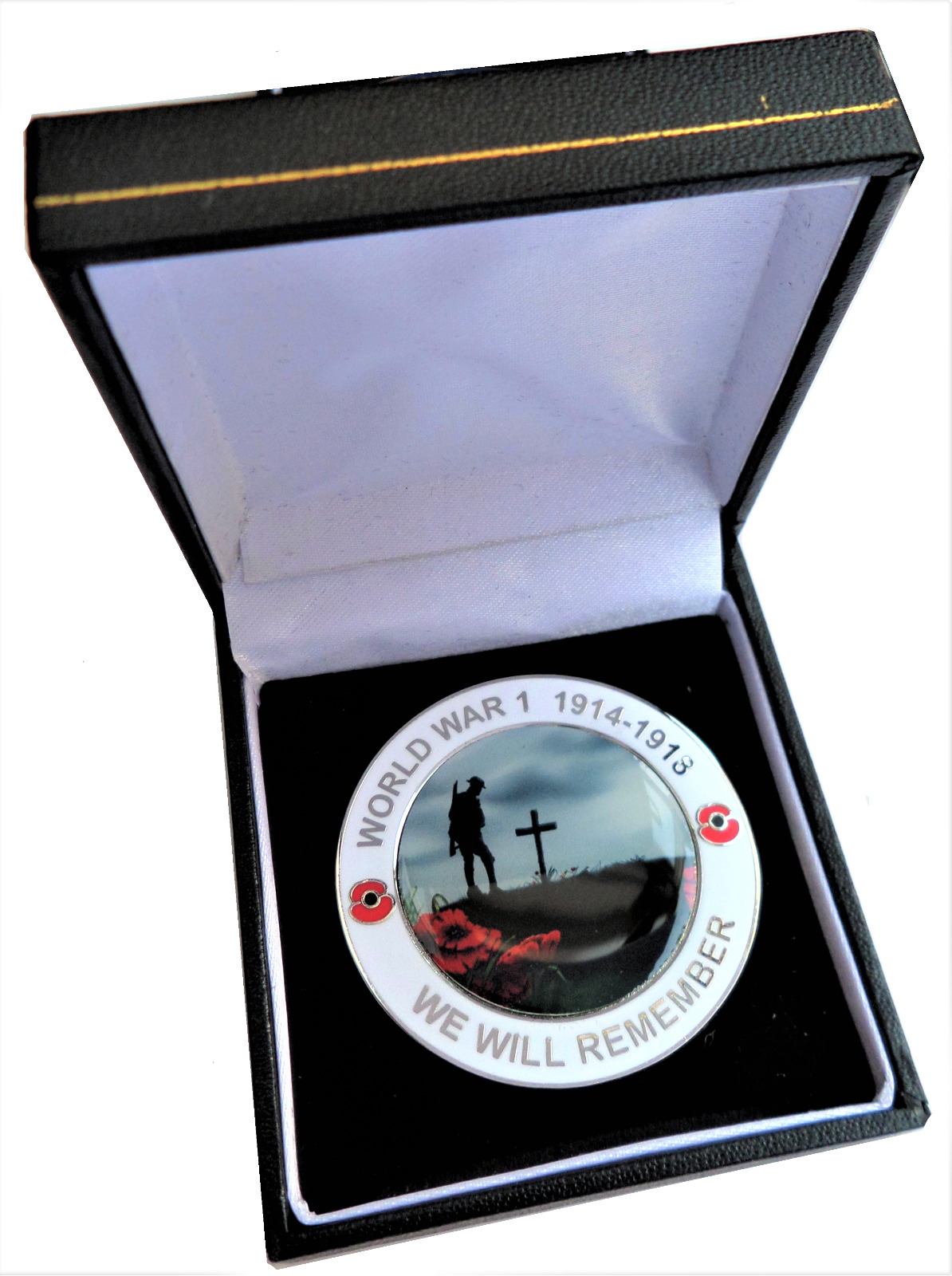 First World War WW1 Centenary We Will Remember Commemorative Coin - Boxed