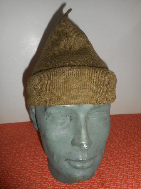 BRITISH ARMY :: WWII  COMMANDO WOOL CAP or SCARF COMFORTER  WWII