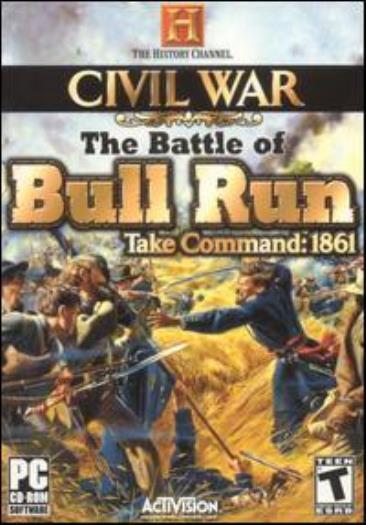 The History Channel Civil War: The Battle of Bull Run PC CD north vs south game
