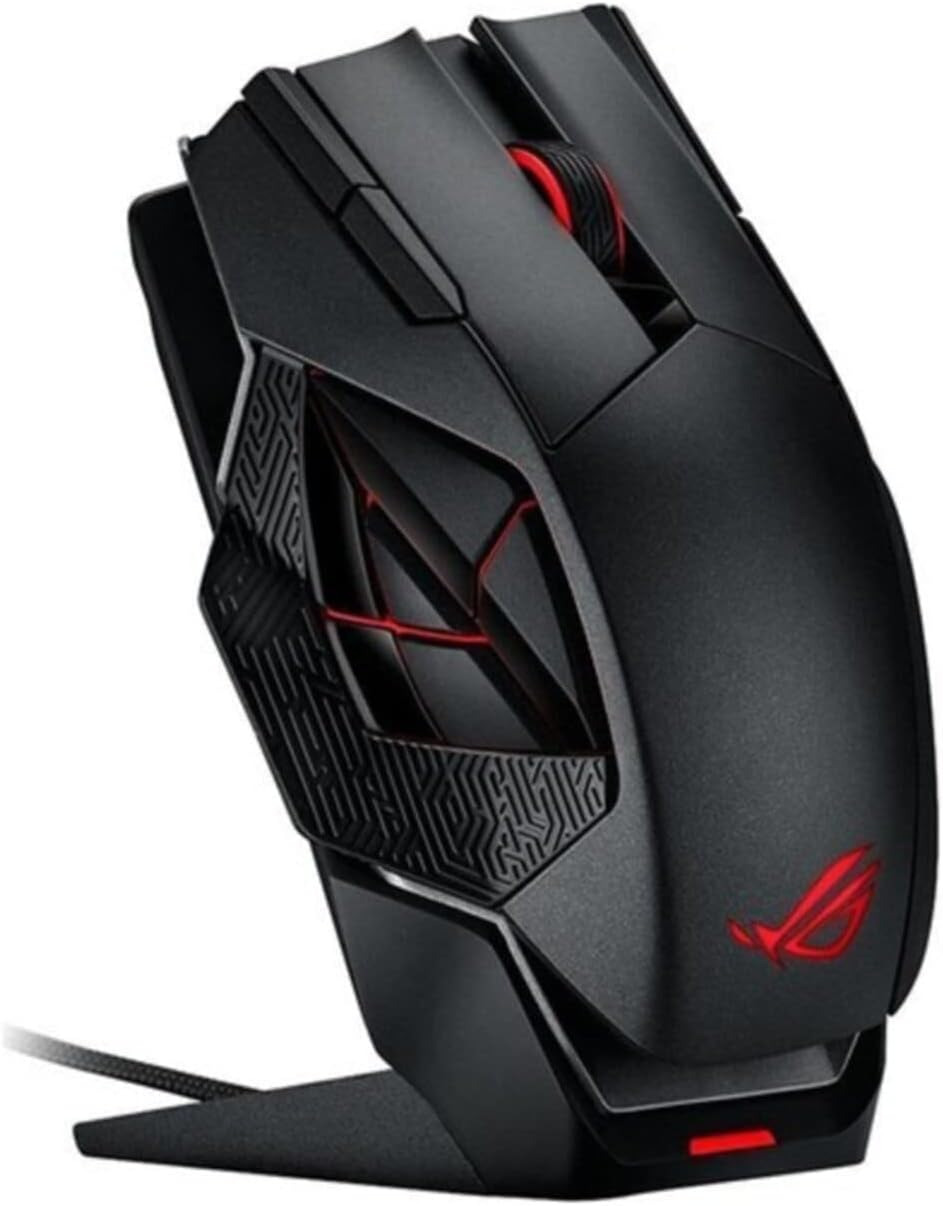 ROG Spatha X Wireless Gaming Mouse Magnetic Charging Stand 12 Programmab...