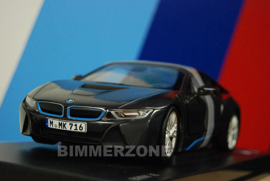 Genuine BMW i8 Diecast Model - Sophisto Grey 80432336842 Brand New in Box