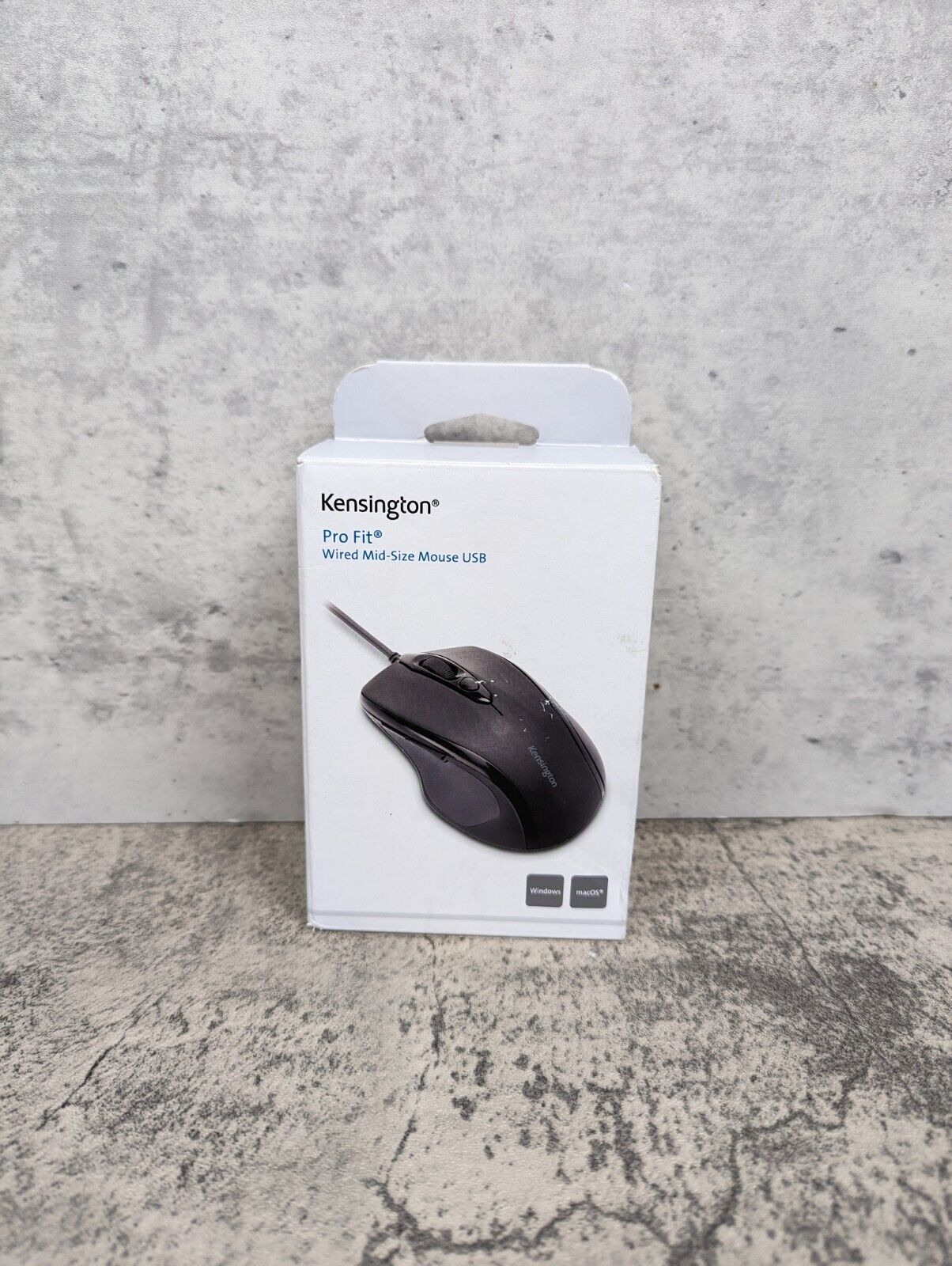 NEW Kensington Pro Fit Wired Optical Mid-sized PC Mouse K72355US