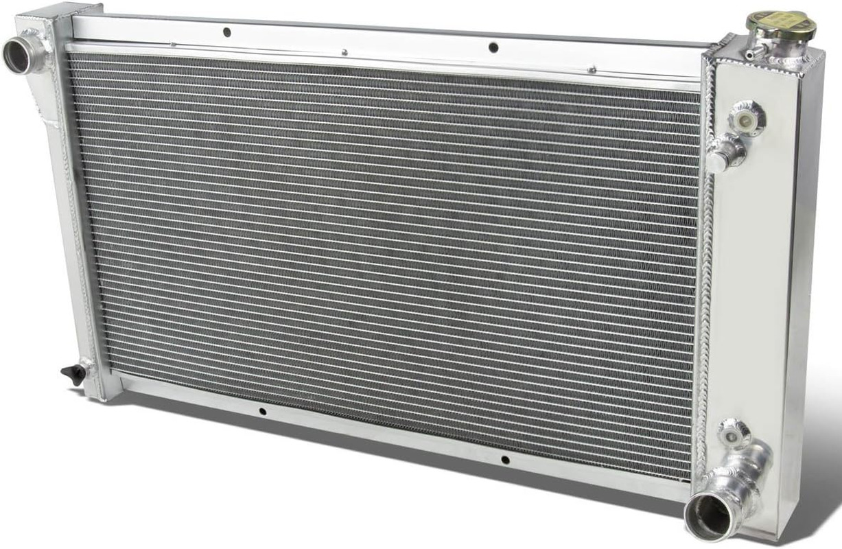 [28.25 Inches Core] 3-Row Cooling Radiator Compatible with Chevy GMC C/K-Series