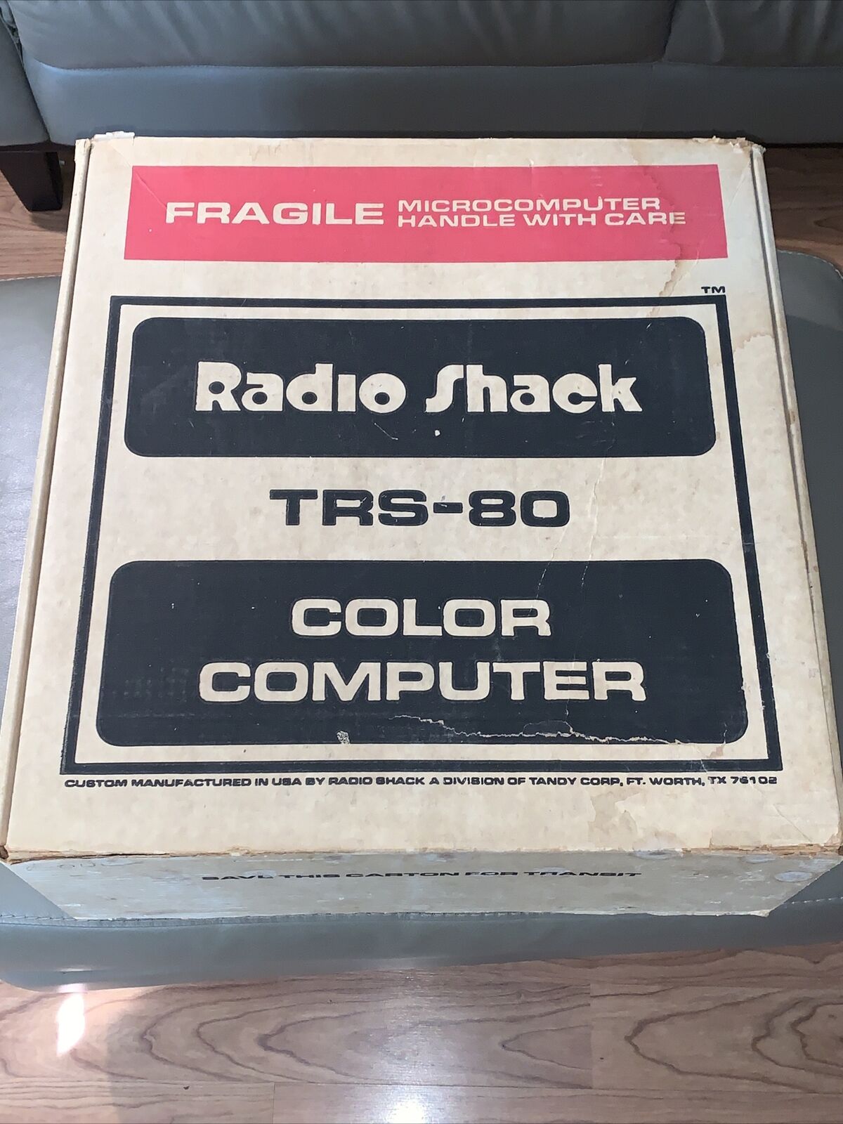 Vintage Radio Shack TRS-80 26-3004 Color Computer Untested  In Box