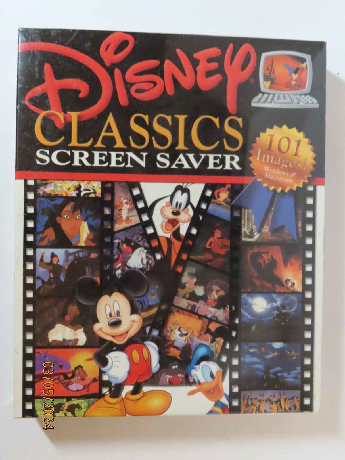 Vintage 1990\'s Copernicus Software Disney Classics Screen Saver NIP NOS