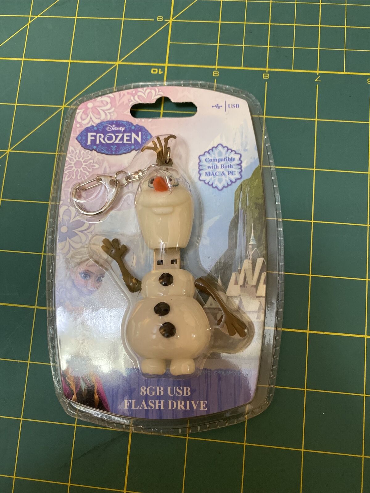 Disney Frozen Olaf Snowman 8 GB USB Flash Drive Memory Stick Dongle Licensed New