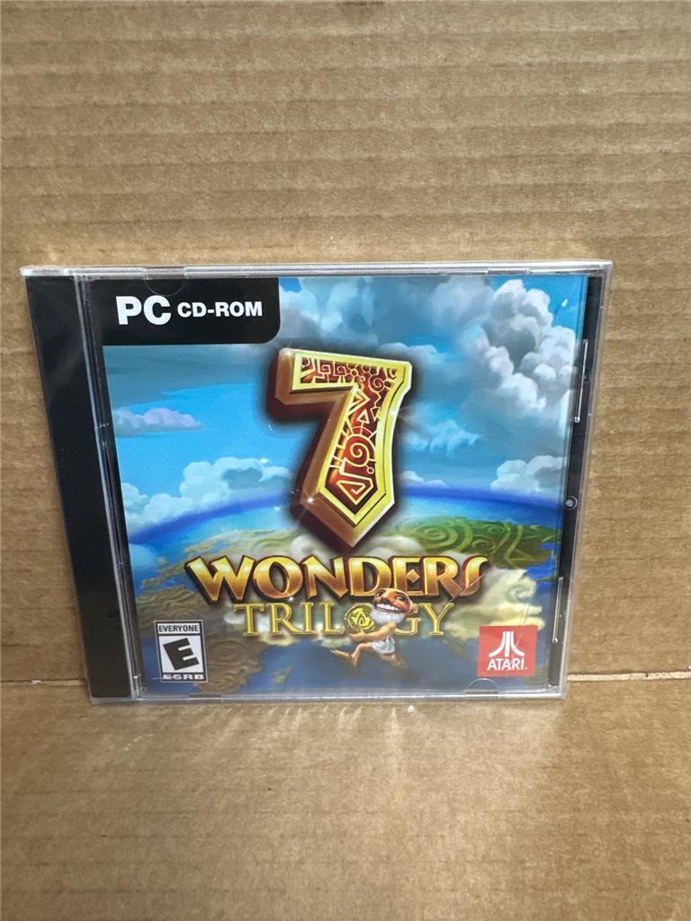 NEW 7 Wonders Trilogy 3 Great PC Games Windows 10 8 7 XP Computer Puzzle