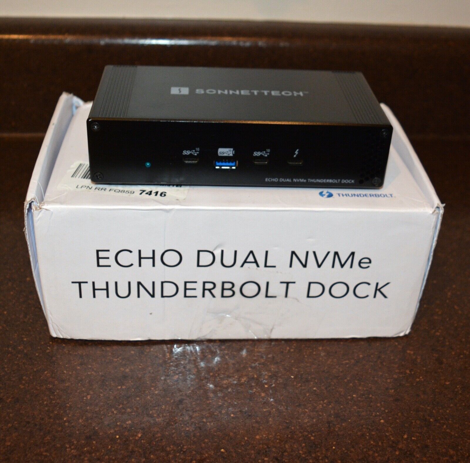 Sonnet Echo Dual NVMe Thunderbolt 3 Dock ECHO-DK2M2-TB
