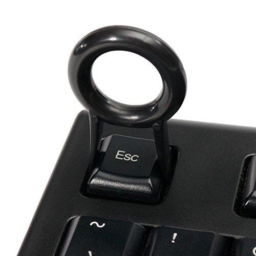 5-Piece Mechanical Keyboard Key Cap Puller - Plastic Rounded Removal Tool Set