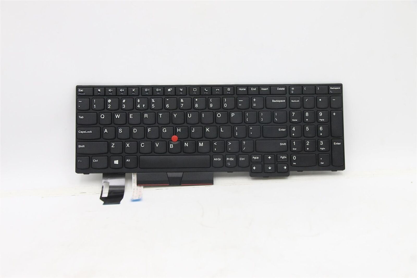 Lenovo ThinkPad P15s 1 P15s 2 T15 Keyboard Indian US Black 5N20V78175