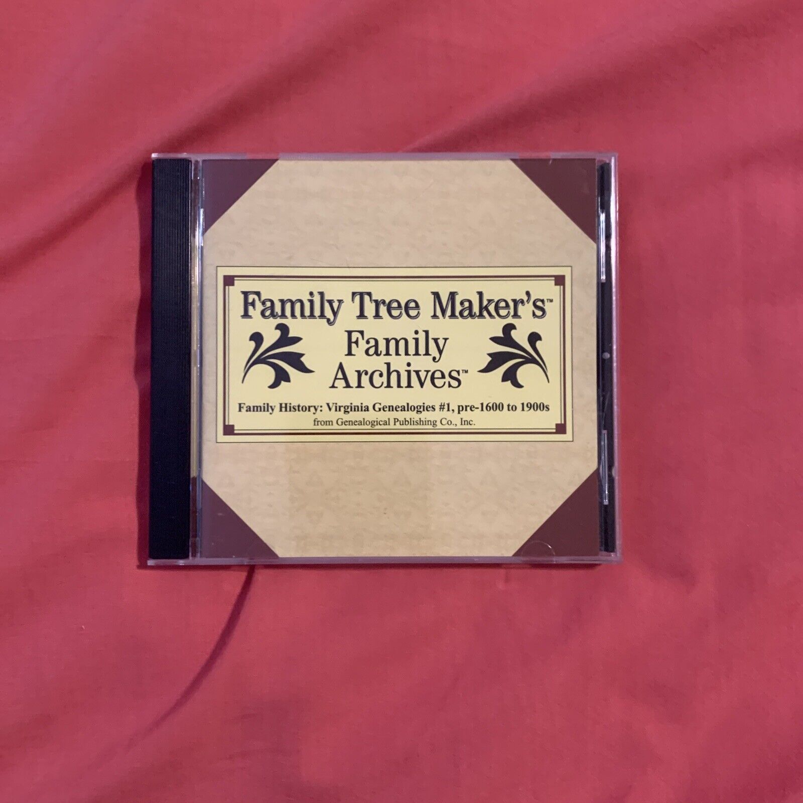 Family Tree Maker Family History Virginia Genealogies #1 pre 1600 to 1900's #162