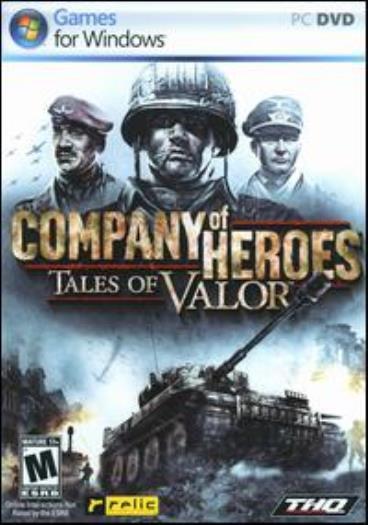 Company Of Heroes: Tales Of Valor w/ Manual PC DVD World War II strategy game