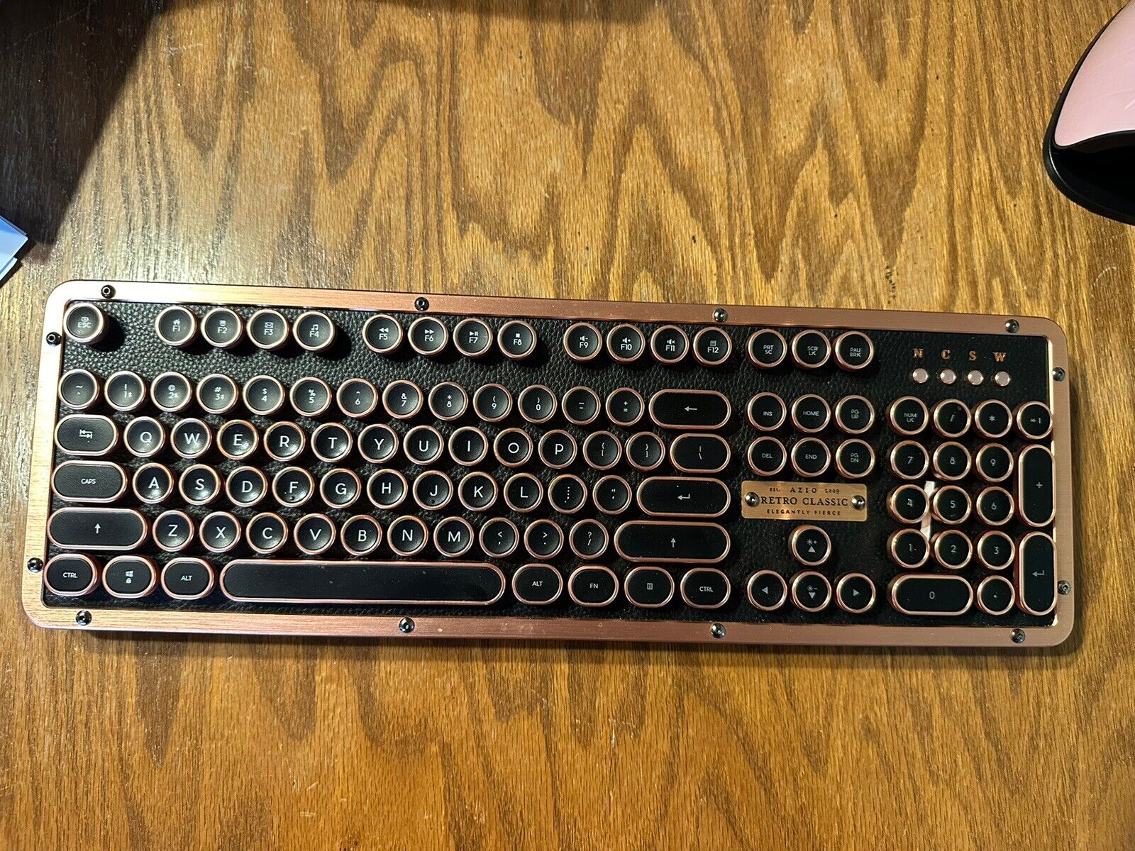 Azio Retro Classic USB Vintage Mechanical Keyboard