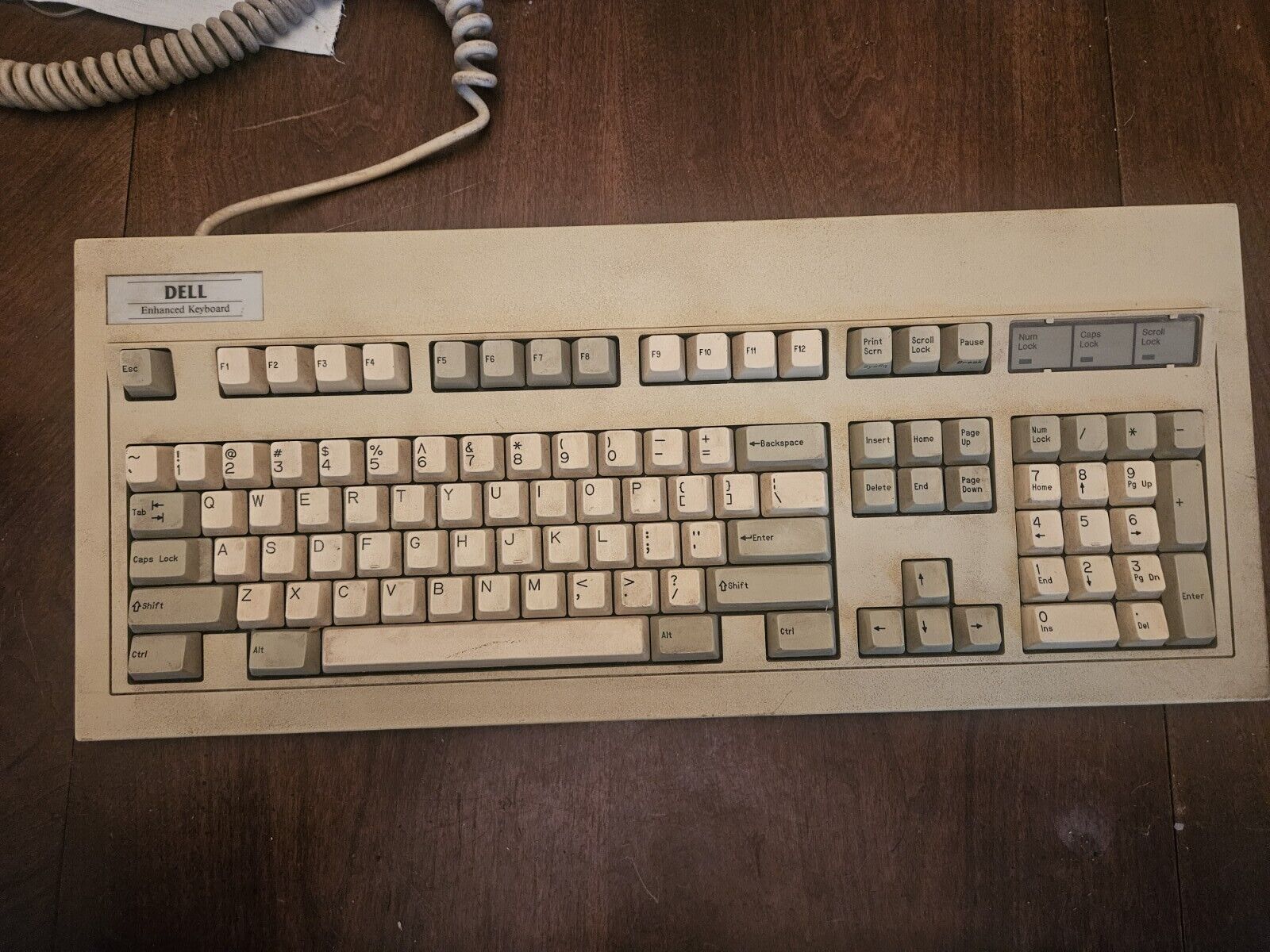 Vintage Original Dell  Enhanced Keyboard  CIG8AVE03417