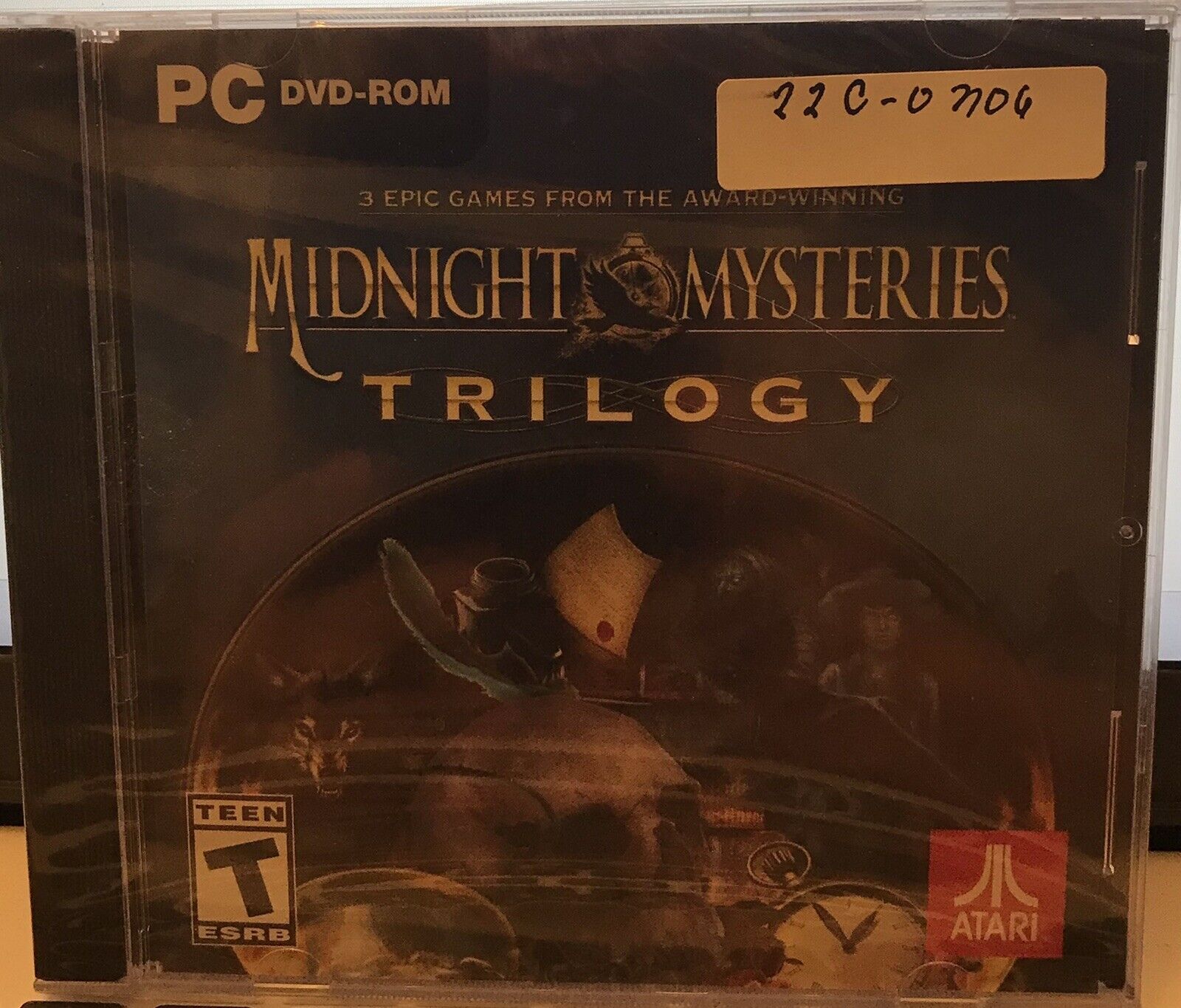 Midnight Mysteries Trilogy By Atari PC DVD-ROM 3 Hidden Object Computer Game