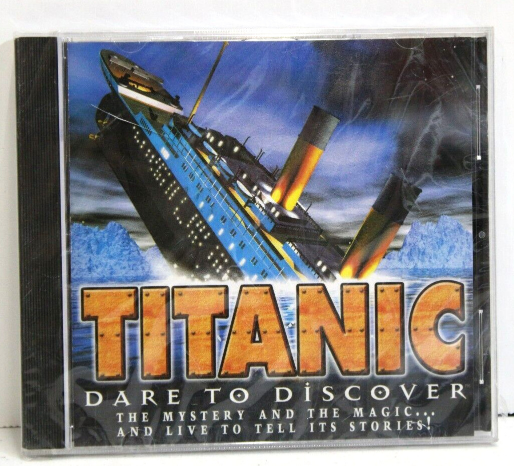 TITANIC Dare to Discover - Vintage PC Game  - Sealed