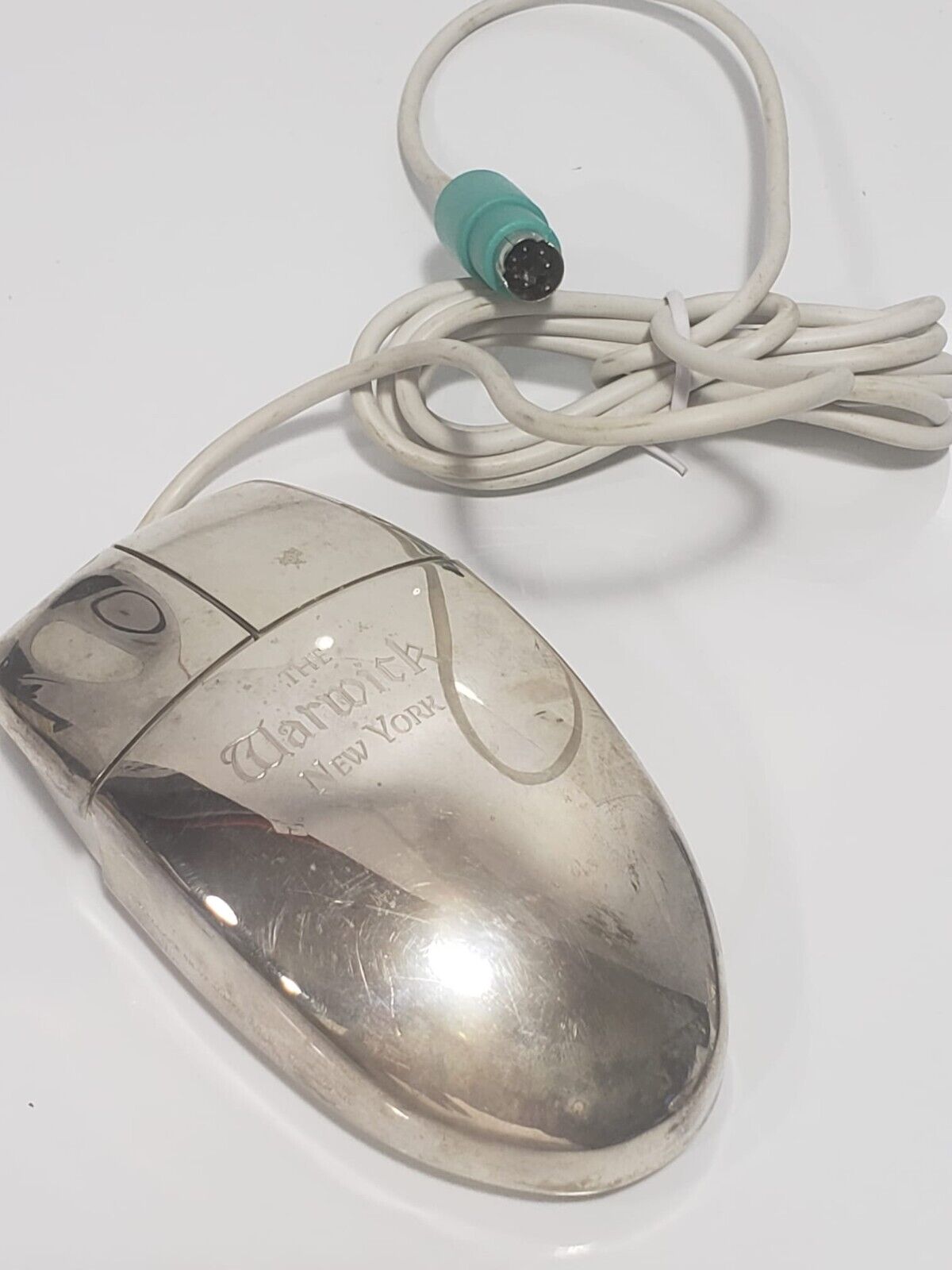Rare Vintage 'The Warwick New York' Mouse Silver Plated Model MUO6P