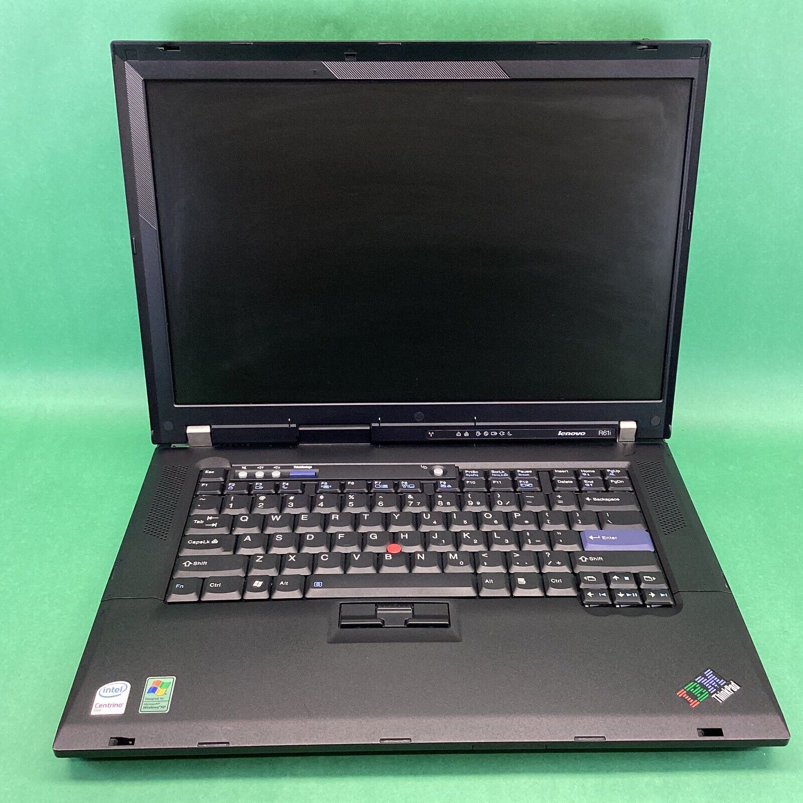 VINTAGE Lenovo IBM Thinkpad R61i / 7650  Laptop SUPER CLEAN - UNTESTED