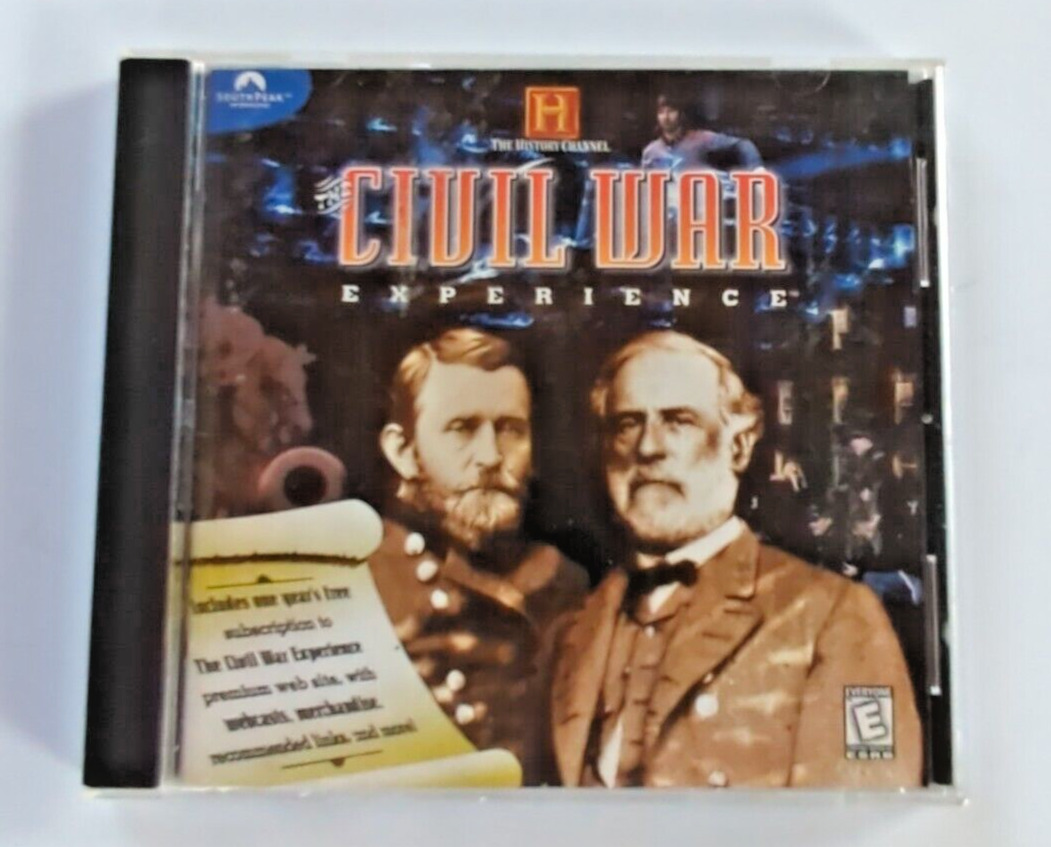 The History Channel: The Civil War Experience CD-ROM PC CD trivia reference game