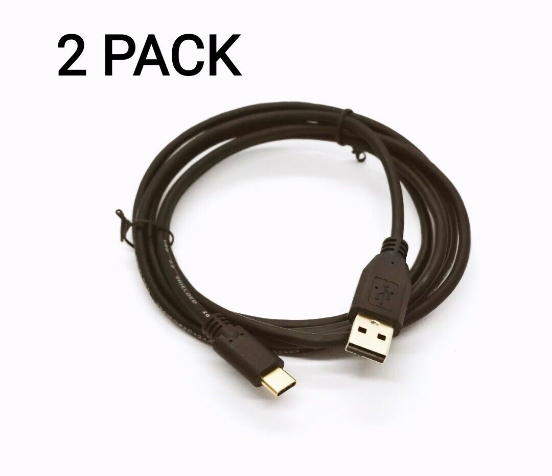 2 pack 6FT USB Type C to USB2.0 A-Male Cable