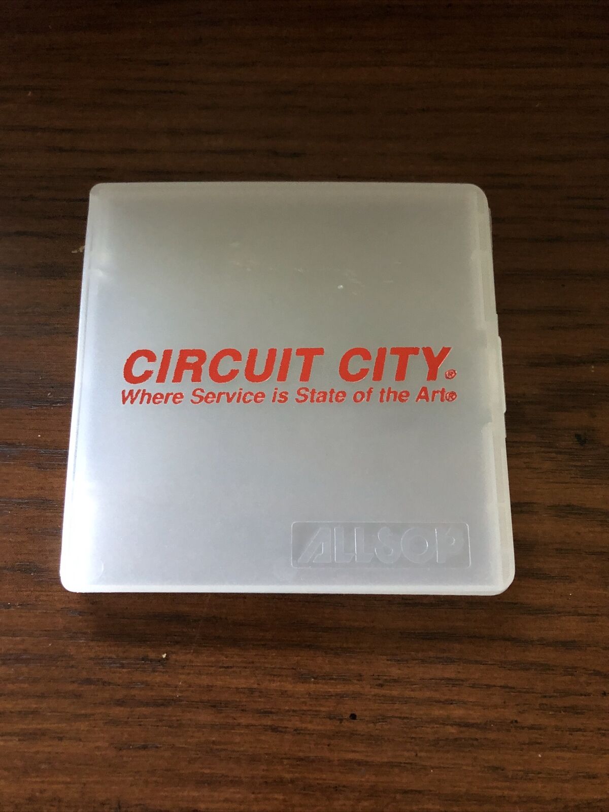 Circuit City Allsop Floppy Disk Travel Case VINTAGE
