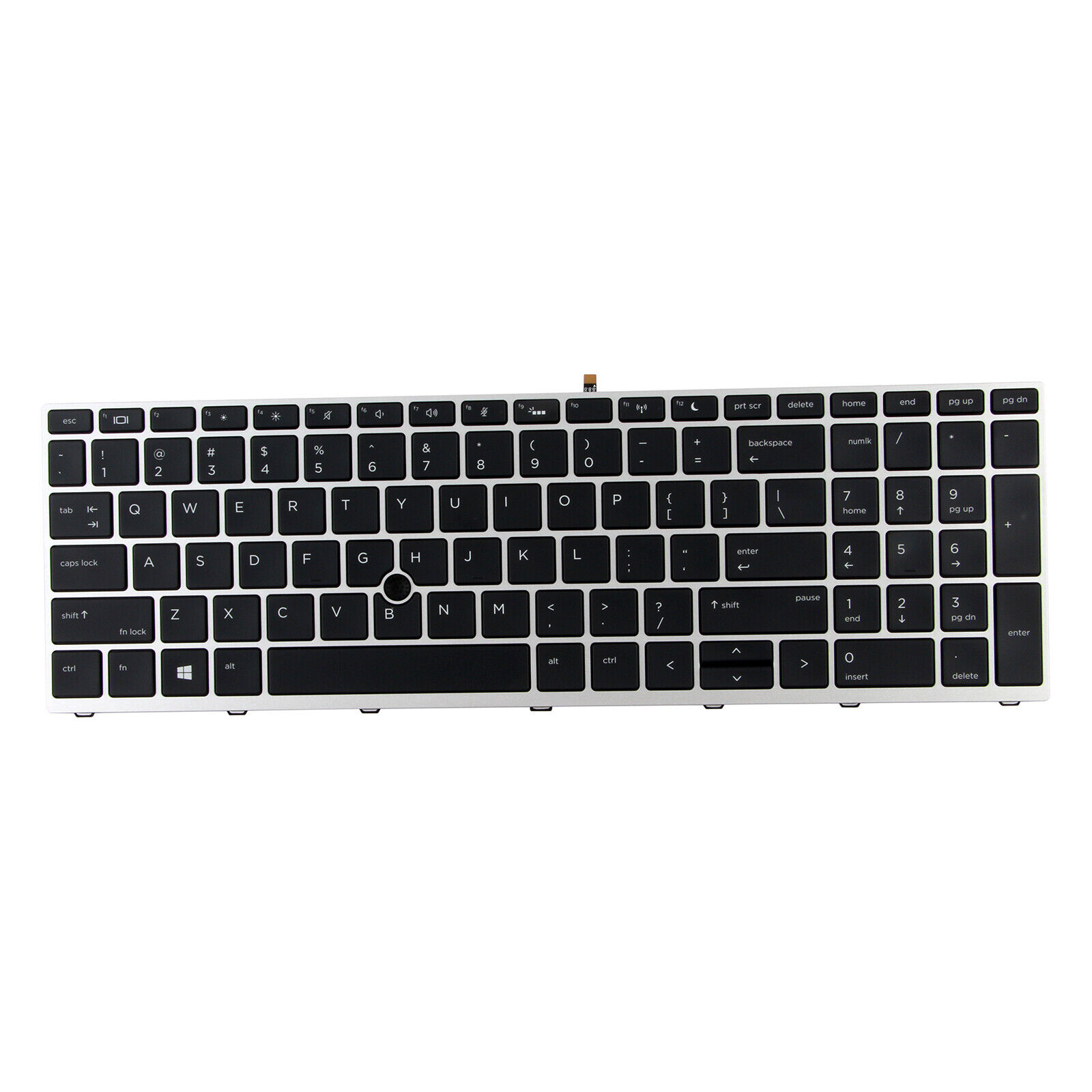 US Sliver Keyboard Backlit Fit HP ProBook 650 G4 650 G5 655 G4 655 G5 L09593-001