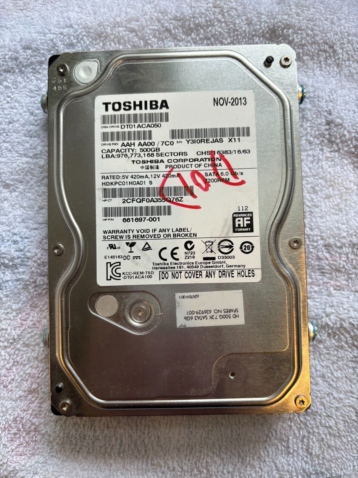 Samsung 40 GB HD040GJ/P  Hard Drive 3.5 SATA Tested and Wiped - GREAT CONDITION