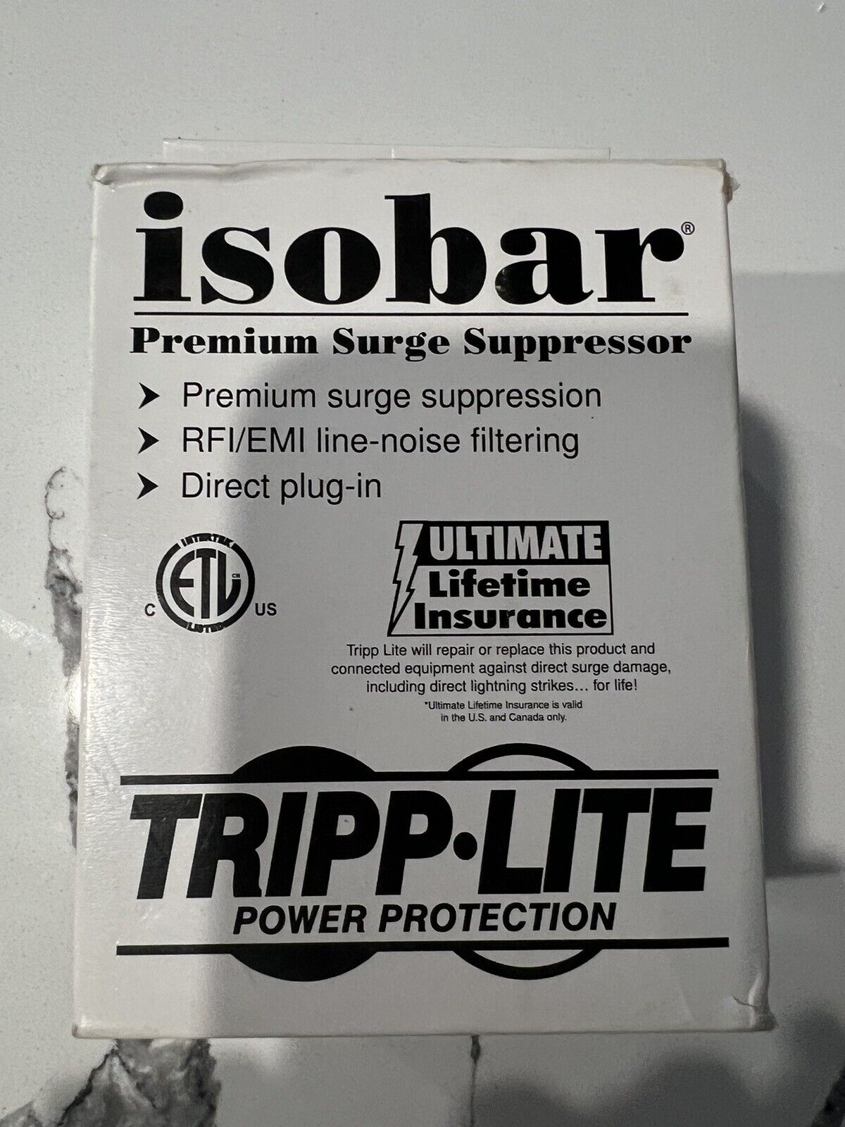 NEW TRIPP-LITE isobar Premium SURGE SUPPRESSOR Power Protection ISOBLOCK 2-0 