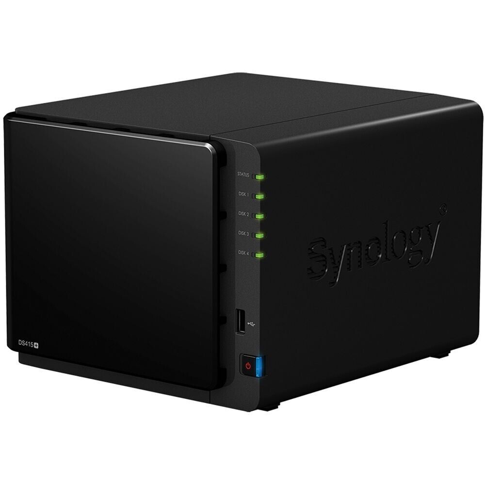 Synology DiskStation DS415+ 4-Bay All-in-One NAS Server 8GB RAM (4 x 4TB HDD)