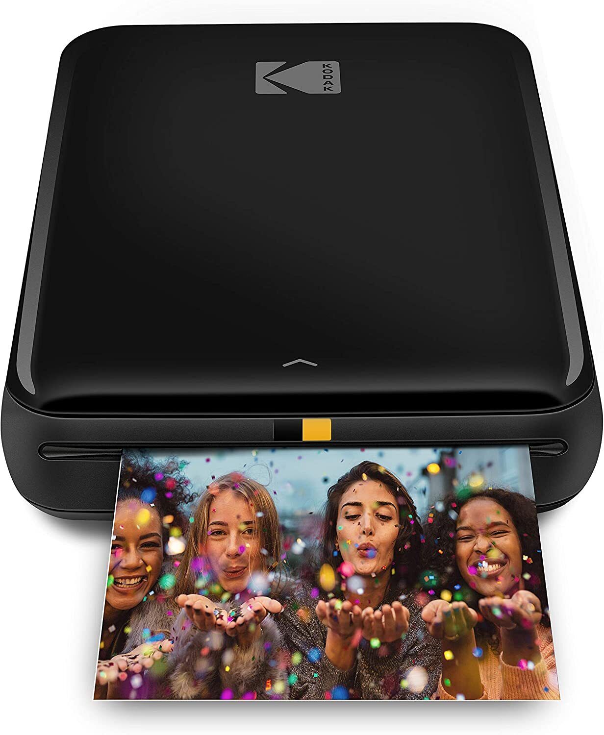 Kodak Step Mobile Instant Photo Printer, Portable Zink 2x3 Mini Printer (Black)