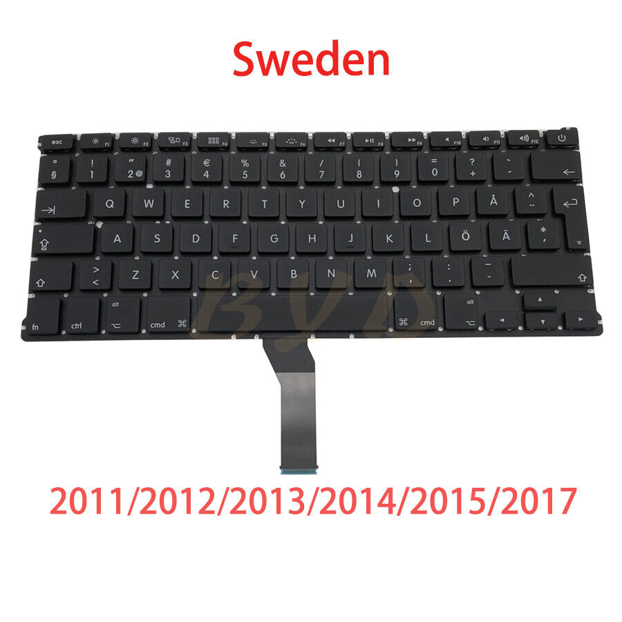 New Sweden Swedish Keyboard For Macbook Air 13\