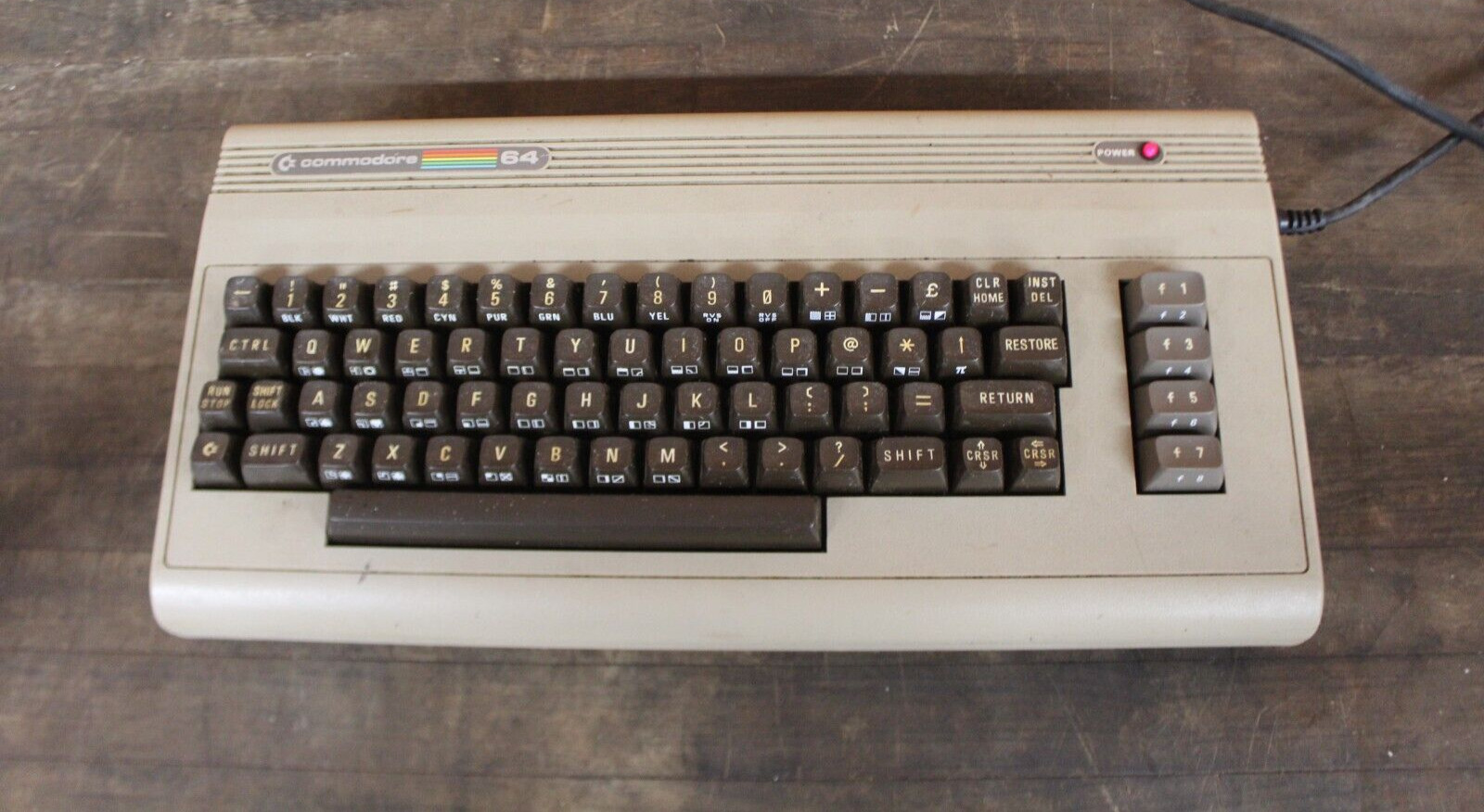 Vintage Commodore 164 Keyboard