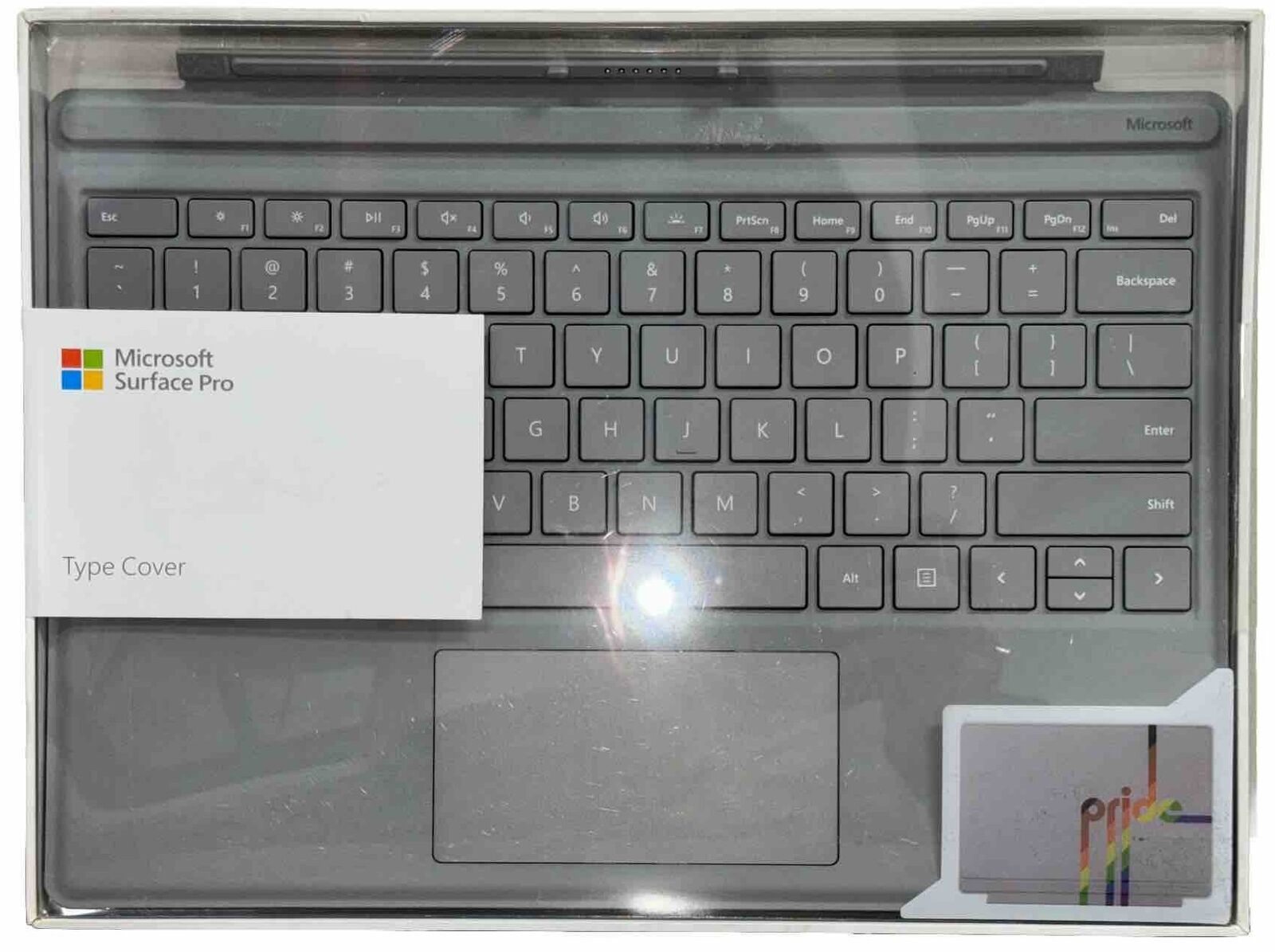 Brand New Sealed Surface Pro Type Cover Pride Limited Ed. Works W SP 4 5 6 7 8 9