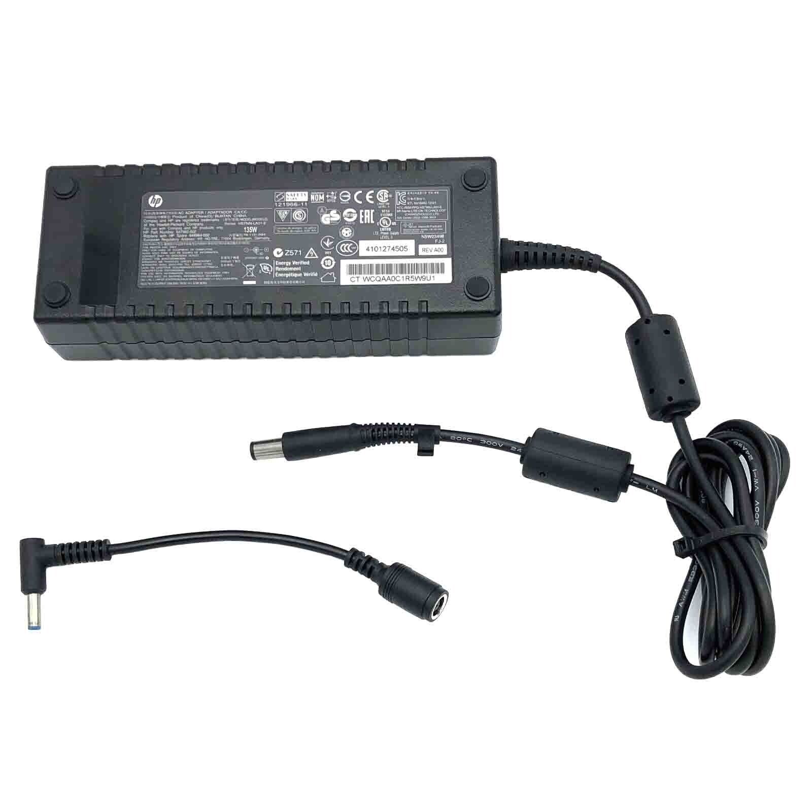 Genuine 135W AC Adapter for HP Pavilion Notebook PCs 15- Look Variations w/Cord