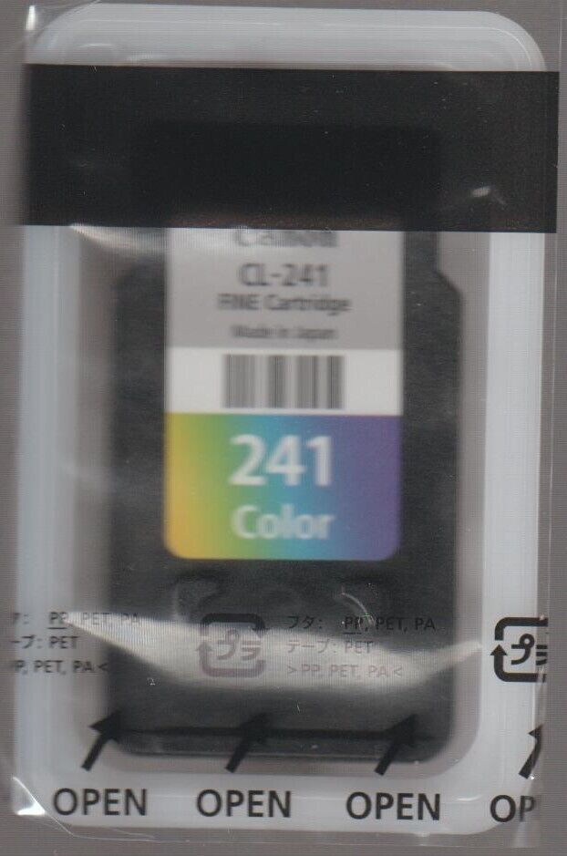 Canon PG-240 And CL-241 Black And Color Ink Cartridges NEW Genuine Fine Canon