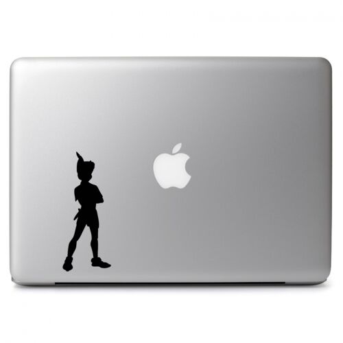 Peter Pan Standing Vinyl Decal Sticker for Macbook Air Pro Laptop Car Window Art