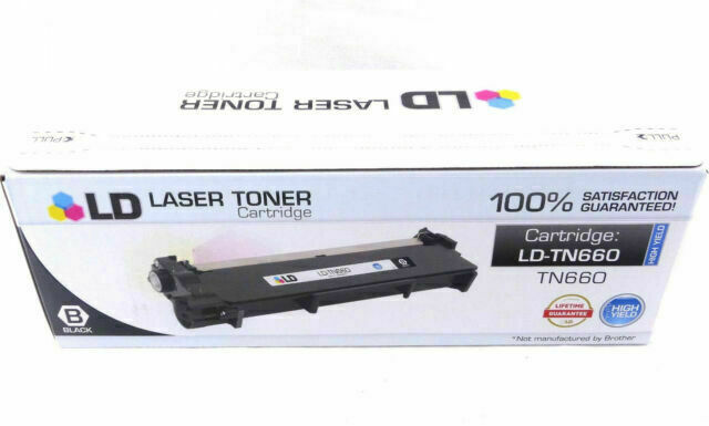 LD  Comp Black Laser Cartridge for Brother Toner TN660 DCP-L2520DW HL-L2300D