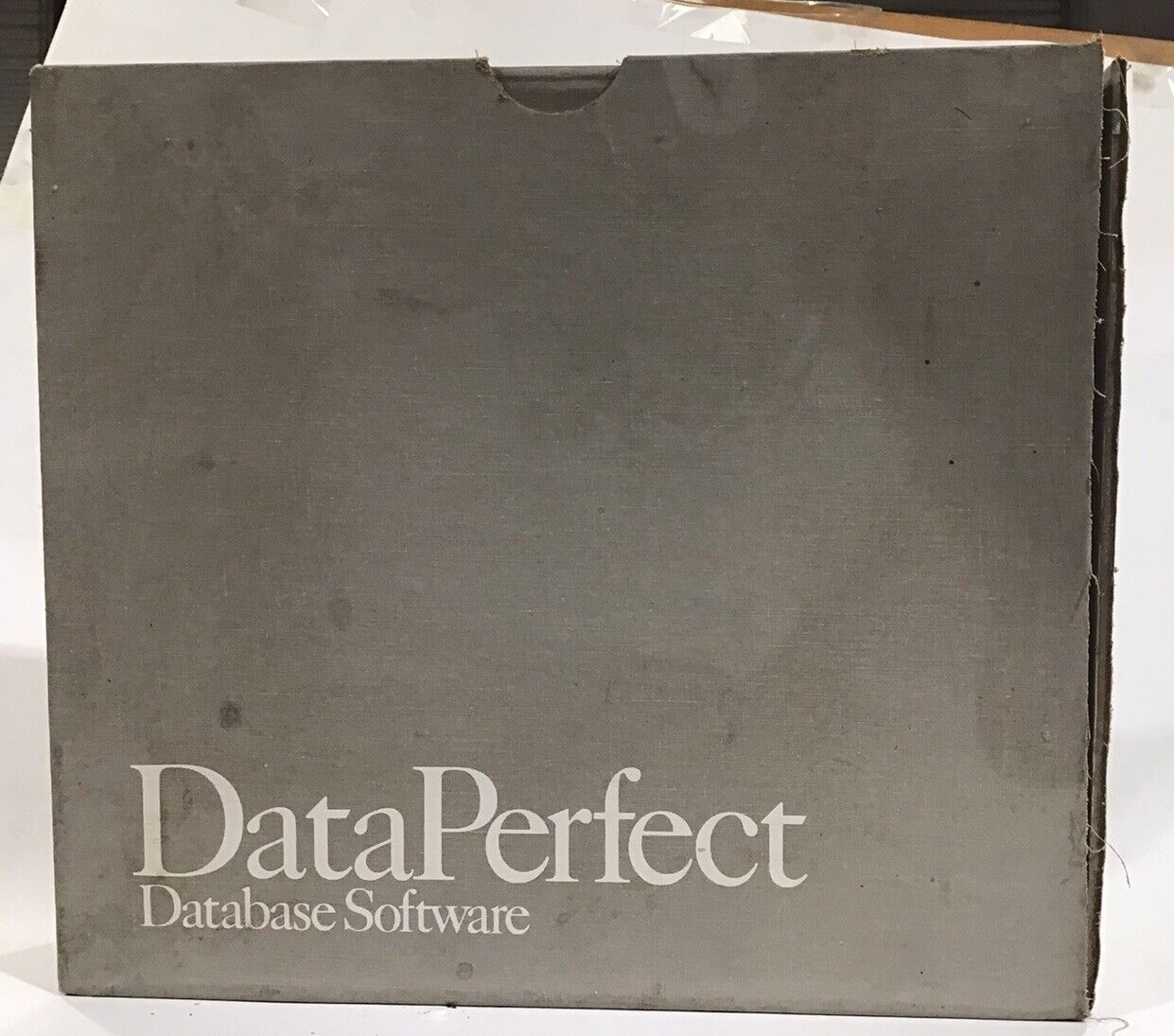 DataPerfect DOS Database Software (vintage, rare)
