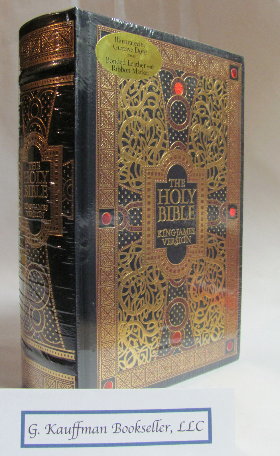 Gustave Dore 'THE HOLY BIBLE KING JAMES VERSION' Brand New LEATHER BOUND Sealed