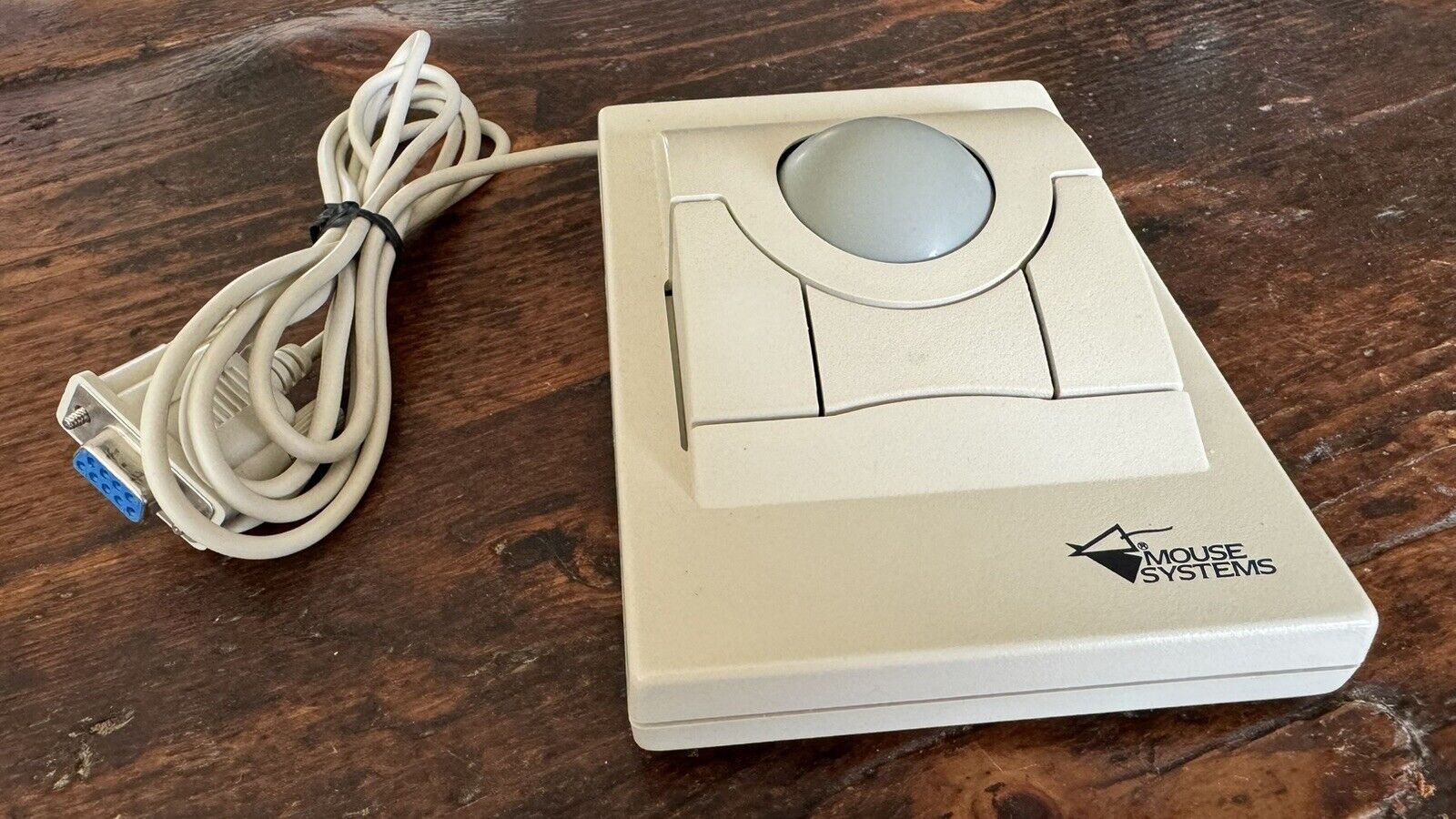 Vintage Mouse Systems Trackball PC Computer 9-pin 402569-001 3 Button Track Ball