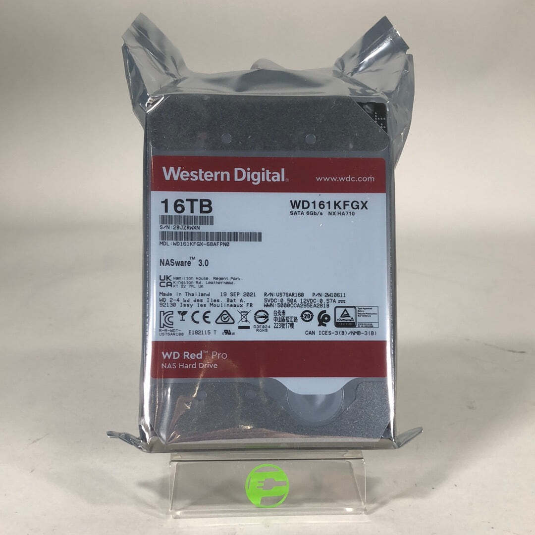 New Western Digital 16 TB HDD WD161KFGXSP