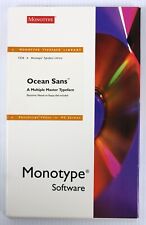 Vintage Monotype Software - Ocean Sans - Postscript Font Floppy - IBM PC format picture