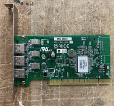 Vintage Apple Adaptec AFW-4300C Three FireWire 400 Port PCI Card picture