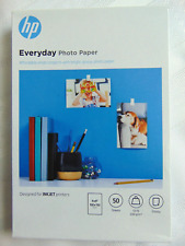 HP Everyday Photo Paper Glossy 4 x 6 CR758A Designed for Inkjets 50 Sheets NEW picture