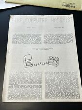 The Computer Hobbyist Magazine Issue 5 March/April 1975 Very Rare Sample Copy picture