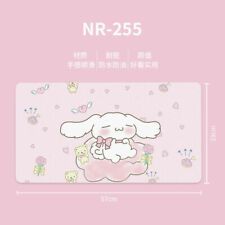 Big Non-Slip PU Mouse Pad Cute Anime Cinnamoroll PC Desk Mat Table Pad Gift L/XL picture