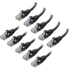 Cable Matters 10Gbps 10-Pack Snagless Short Cat 6 Ethernet Cable 1 Ft picture