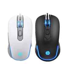 HP M200 Wired Gaming Mouse 2400 MAX DPI RGB (BLACK/WHITE)  picture